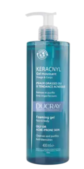 Ducray Keracnyl Gel Detergente Pelle con Acne 200 ml